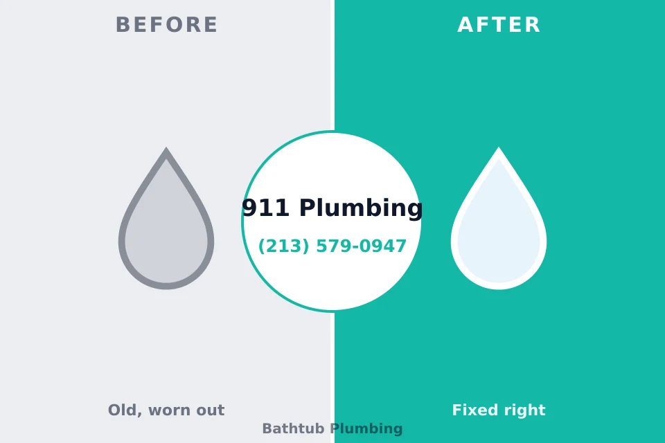 Before and after: plumbing repair Remerton, GA